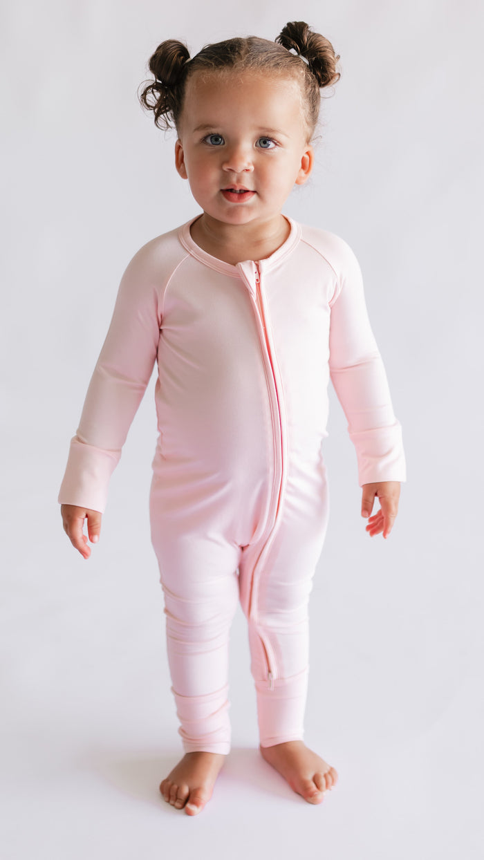 Infant Romper in Blush