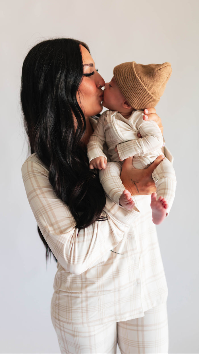 Infant Romper in Brooks