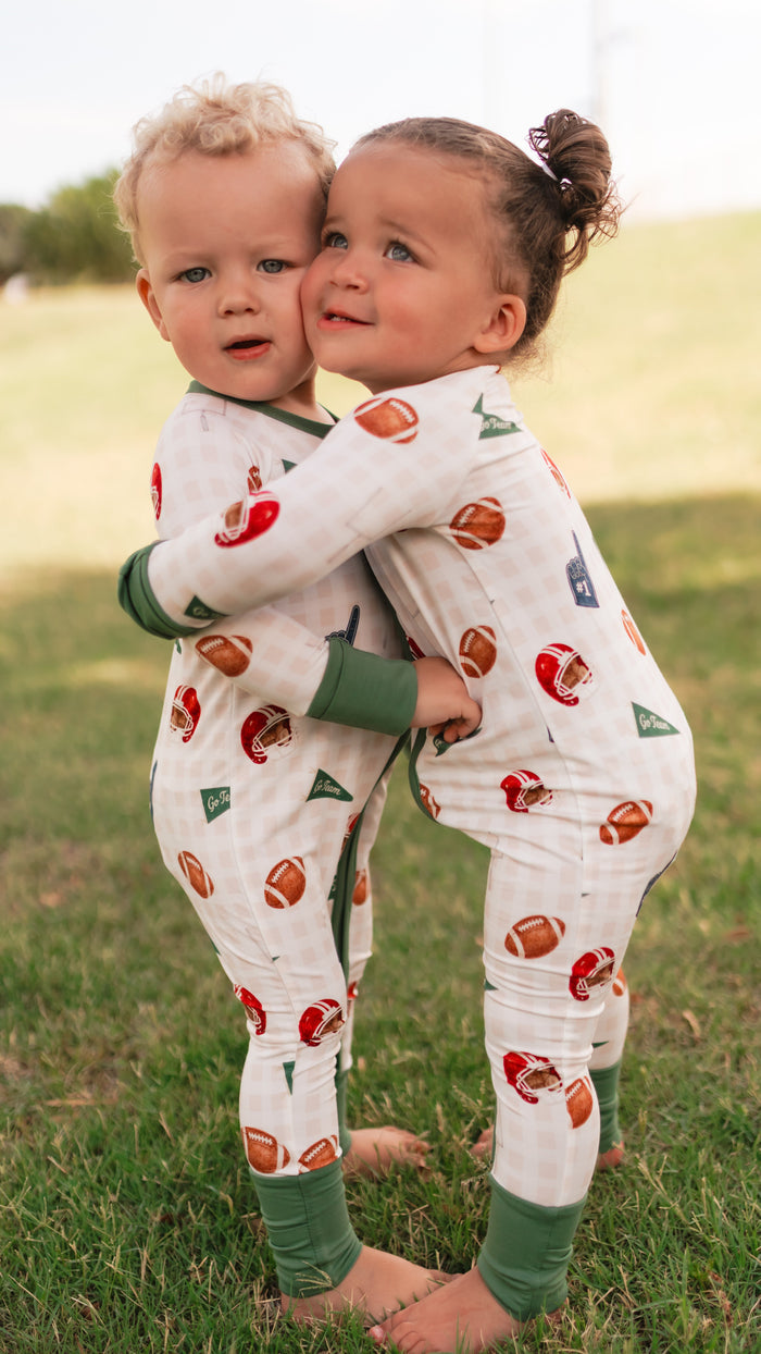 Infant Romper in Football