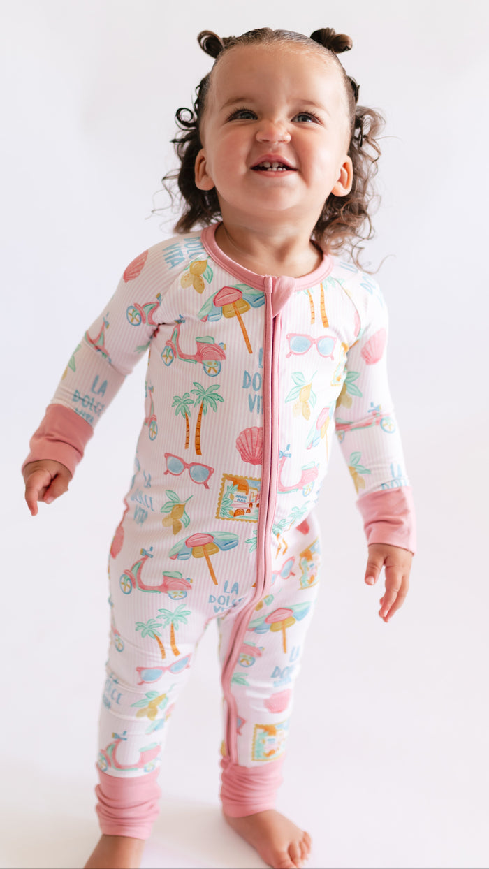 Infant Romper in Passport