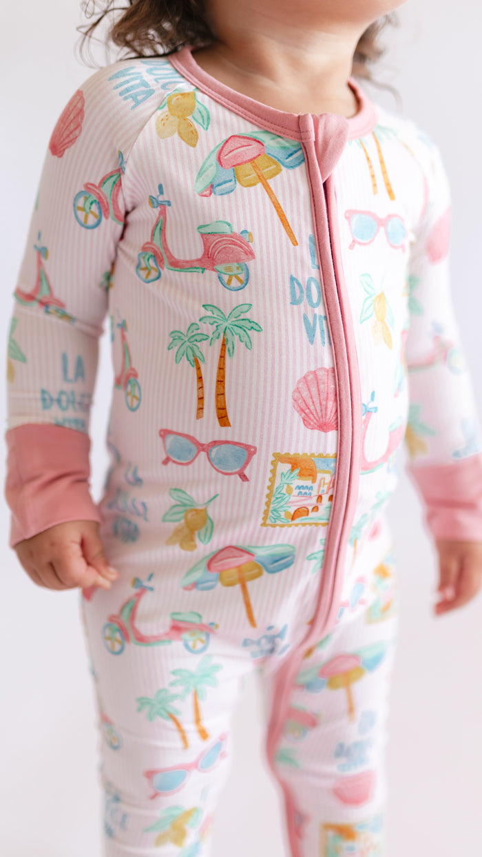 Infant Romper in Passport