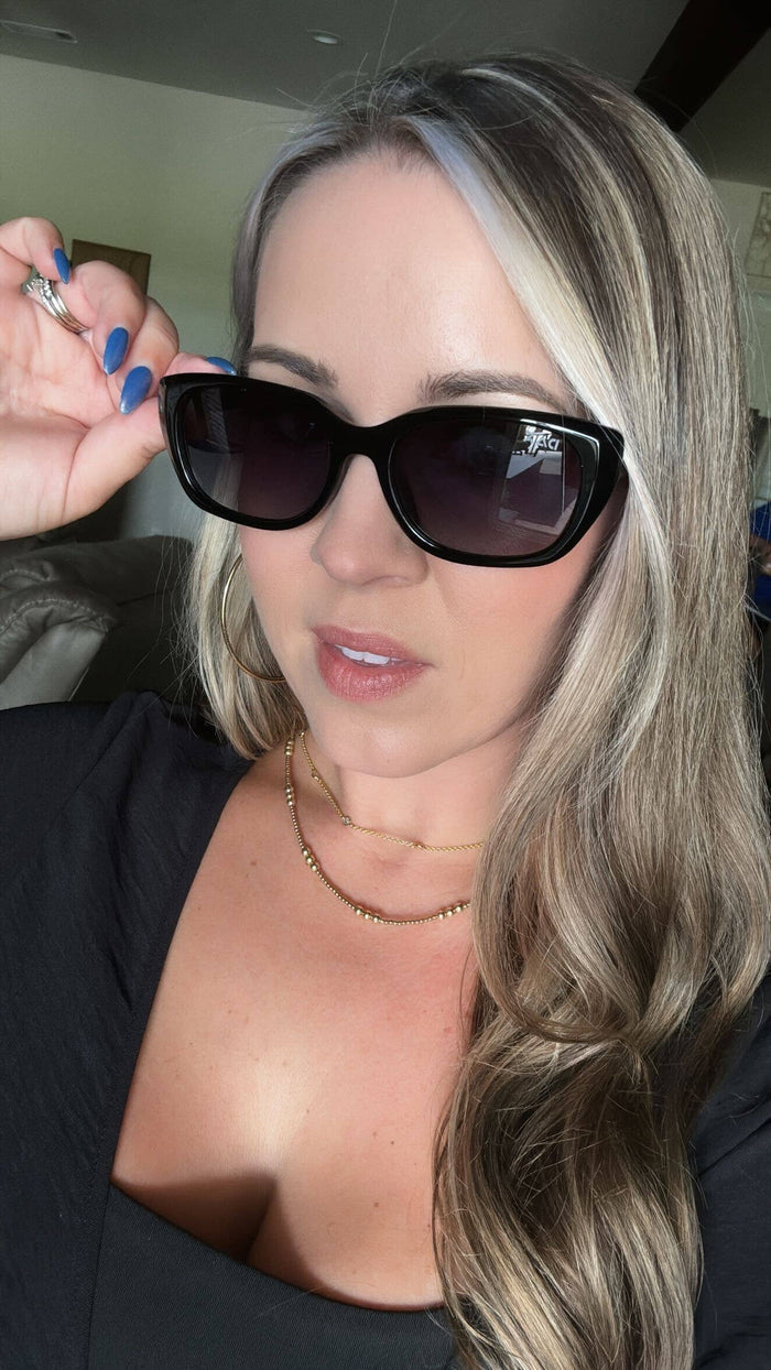 Jade Cat Eye Polarized Sunglasses