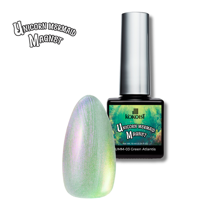 Kokoist Magnetic Gel | Unicorn Mermaid - Green Atlantis UMM-03