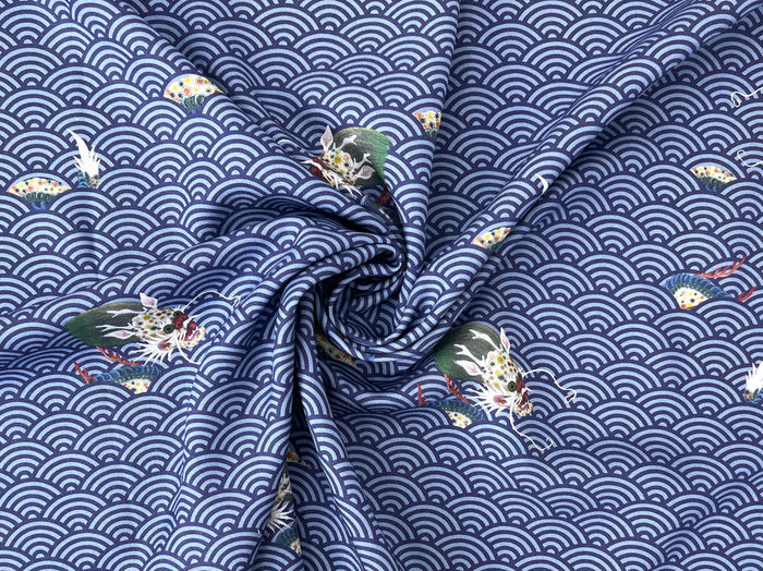 Korean Water Dragon | Rayon Wool Blend 8369