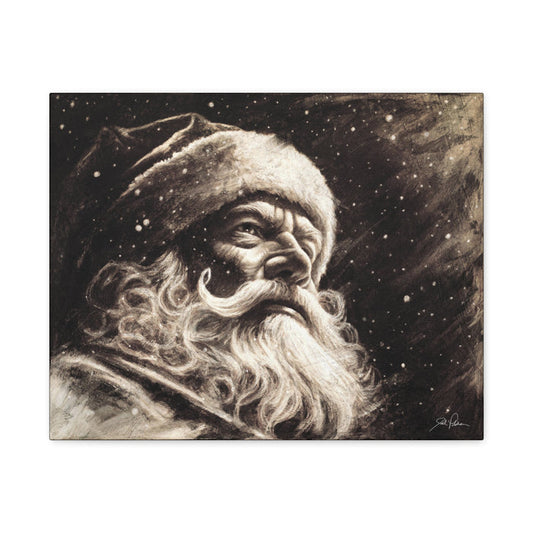 "Kris Kringle" Stretched Canvas
