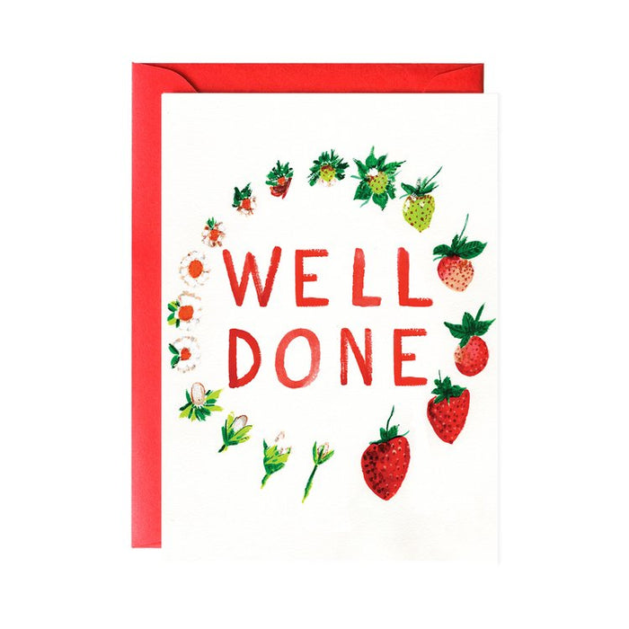 Hank & Sylvie's - Life of a Strawberry - Greeting Card