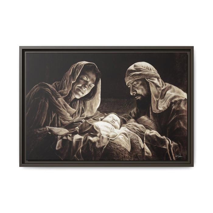 24″ x 16″ (Horizontal) / Espresso / 1.25"