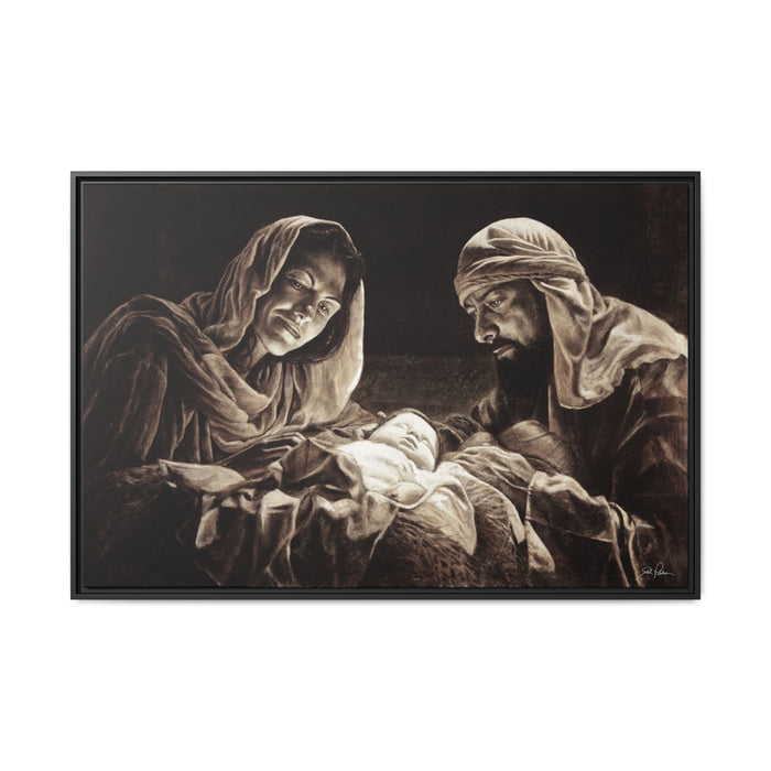 "Light of the World" Framed Canvas