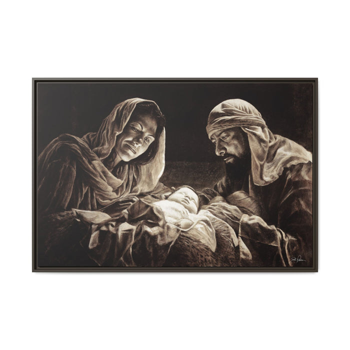 "Light of the World" Framed Canvas