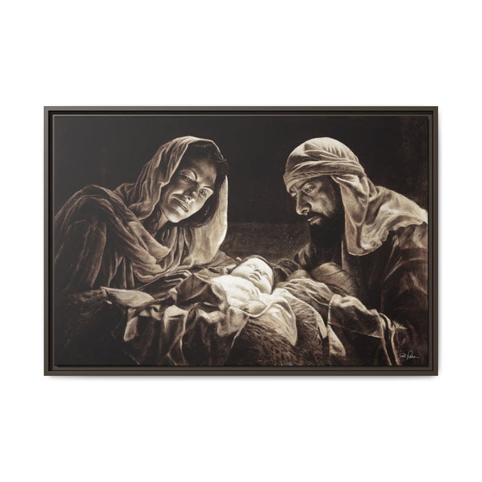 "Light of the World" Framed Canvas