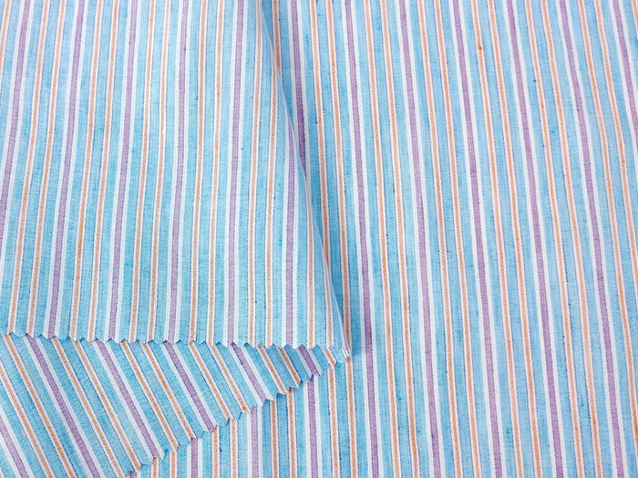 Lightweight Linen-Cotton Blend with Stripe Pattern 2766 2767