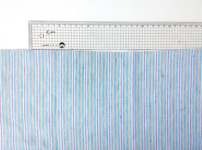 Lightweight Linen-Cotton Blend with Stripe Pattern 2766 2767
