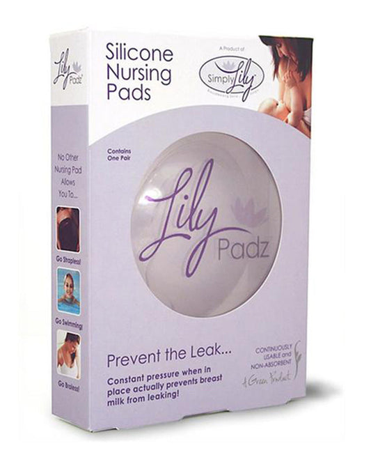 LilyPadz LP-AL Silicone Large Nursing Pads myselflingerie.com