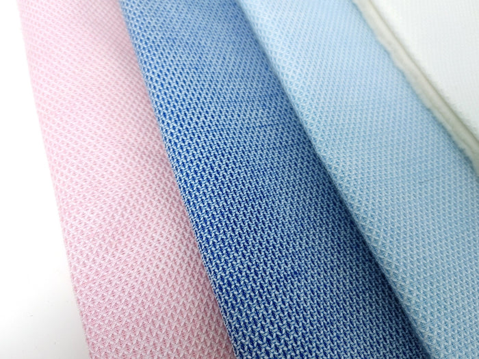 Linen Cotton Rhombus Shape Fabric - Special V-Heald 4350 4349 4348 4347 - The Linen Lab - Pink
