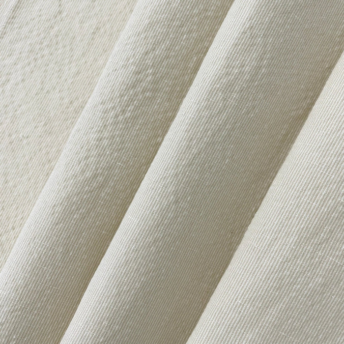 Linen Cotton Stripe Fabric 7087 7088 - The Linen Lab - 7087 BEIGE