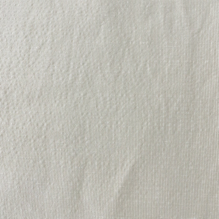 Linen Cotton Stripe Fabric 7087 7088 - The Linen Lab - 7087 BEIGE