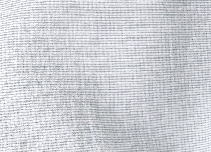 Linen Cotton Stripe Fabric: Subtly Wrinkled Elegance 6163 6236 5975 - The Linen Lab - Pink