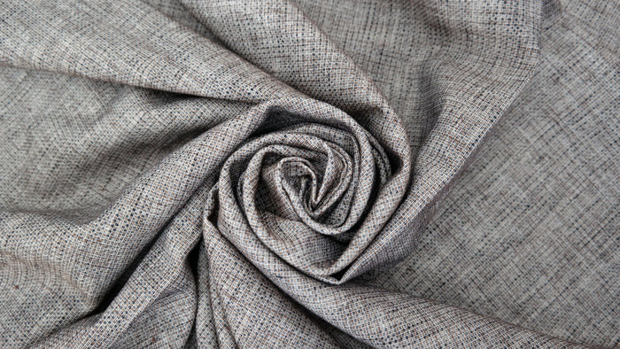 Linen Cotton Tweed Fabric (6203) - The Linen Lab -