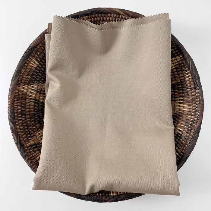 Linen Cotton Twill Fabric 7157 6943 - The Linen Lab - 7157 BEIGE