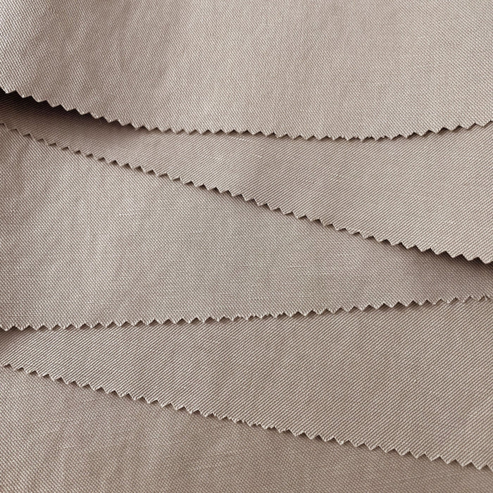 Linen Cotton Twill Fabric 7157 6943 - The Linen Lab - 7157 BEIGE
