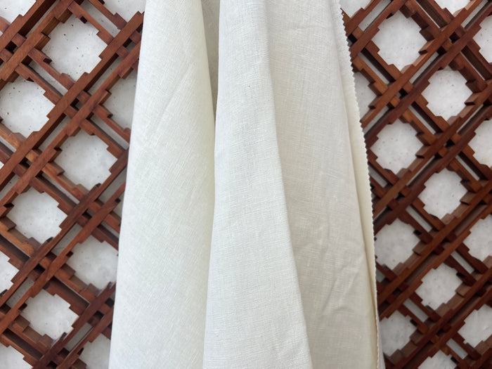 Linen Hemp Blend Fabric | Medium to Heavy Weight | Plain Weave 8367