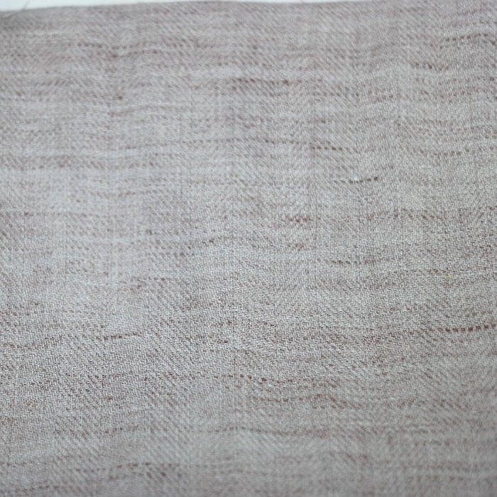Linen Melange Fabric HBT Herringbone Twill (6706) - The Linen Lab - Beige