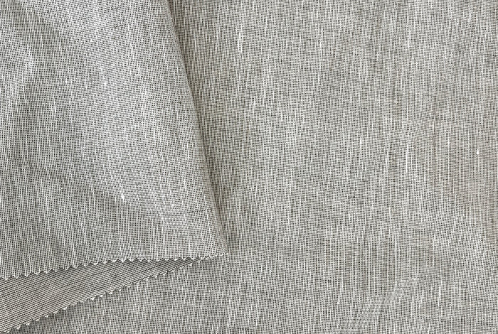 Linen Polyester Blend Fabric – Pre-Washed, Medium Weight, Slightly Crisp 3506
