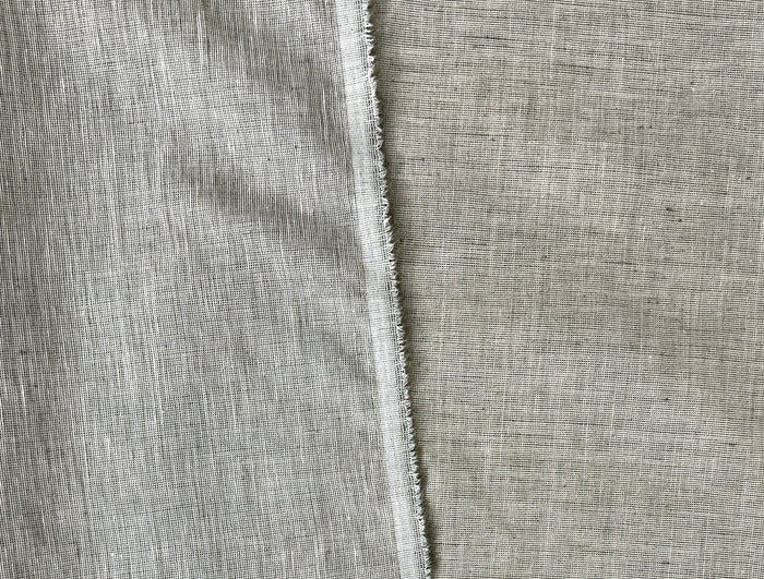 Linen Polyester Blend Fabric – Pre-Washed, Medium Weight, Slightly Crisp 3506