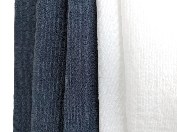 Linen Rayon Cotton Blend Fabric - Double Face, Subtle Wrinkle Effect, Pre-Washed Soft Feel 7230 7192