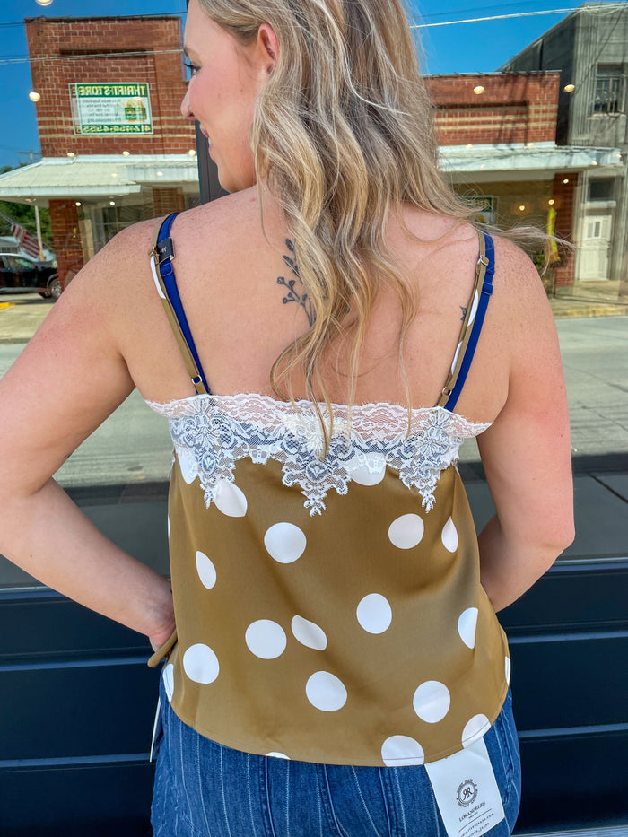 Love Note Satin Tank Top