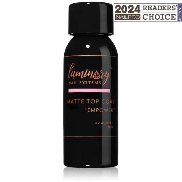 Luminary Empower No Wipe MATTE Top Coat
