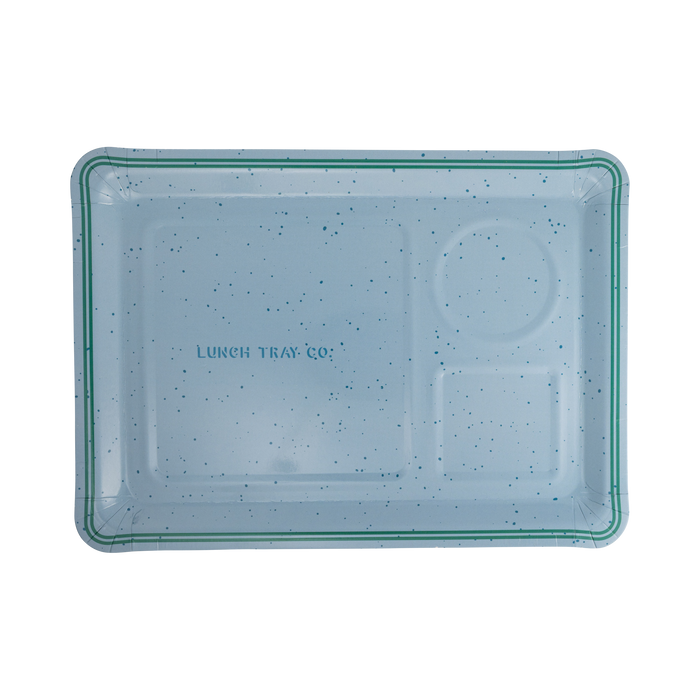 Lunch Tray Paper Plate Set