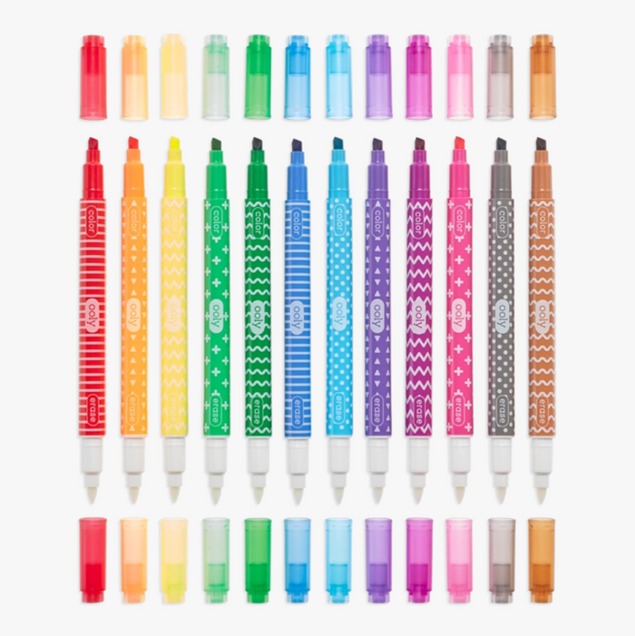 Hank & Sylvie's - Make No Mistake Erasable Markers - Ooly