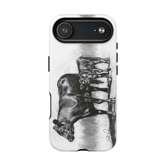 "Mama Cow & Calf" Magnetic Tough Case