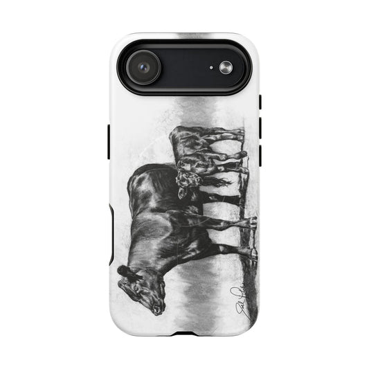 "Mama Cow & Calf" Magnetic Tough Case
