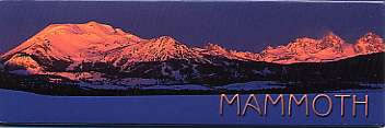 Mammoth Sunset Magnet