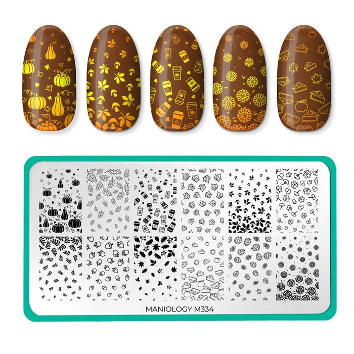 Maniology Stamping Plate | Season Gradients M334