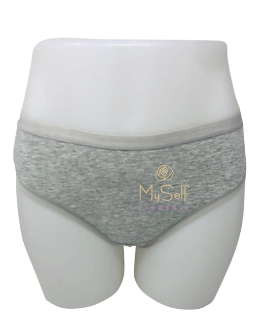 Me Moi MU-1014 3pk Cotton Briefs myselflingerie.com