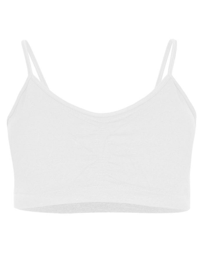 Me Moi MJBS-3001 White Beginner's Bralette 2 Pack mMe Moi MJBS-3001 White Beginner's Bralette 2 Pack myselflingerie.com