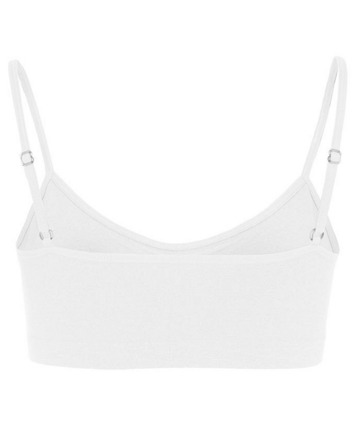 Me Moi MJBS-3001 White Beginner's Bralette 2 Pack mMe Moi MJBS-3001 White Beginner's Bralette 2 Pack myselflingerie.com