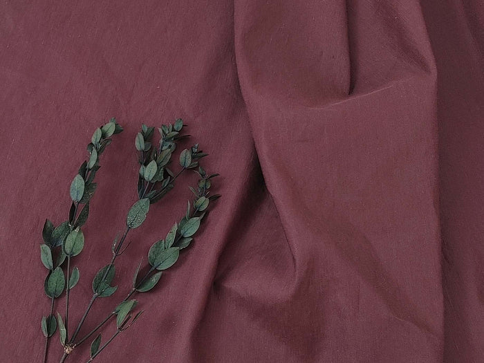 Medium Weight Linen Rayon Stretch Fabric - Versatile Material for Crafting and Apparel 6888 6889 - The Linen Lab - Brown