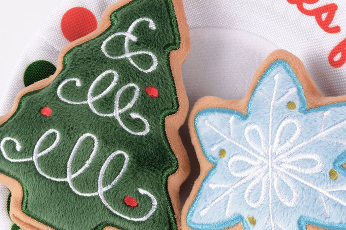 P.L.A.Y. Merry Woofmas Christmas Eve Cookies - close up