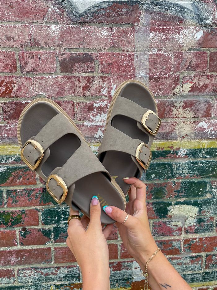 MIA Gen Sandal- Taupe