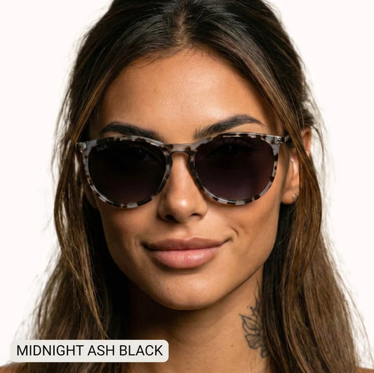 Midnight Polarized Sunglasses- Ash Black
