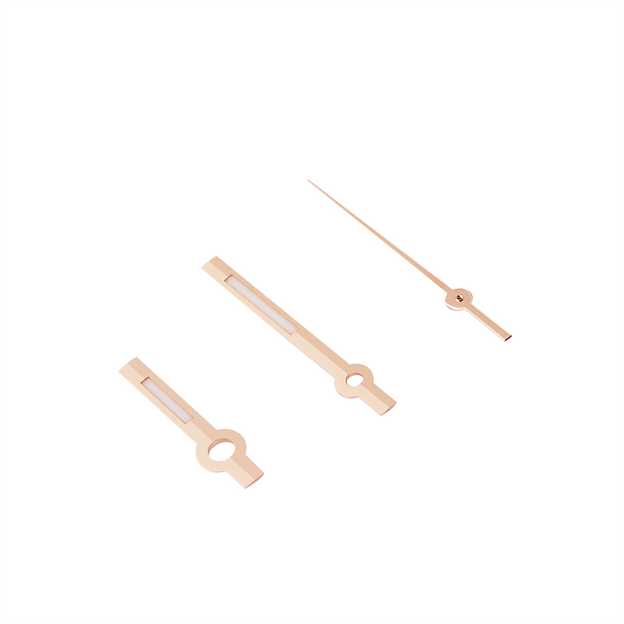 Miyota Watch Hands: Baton Rose Gold