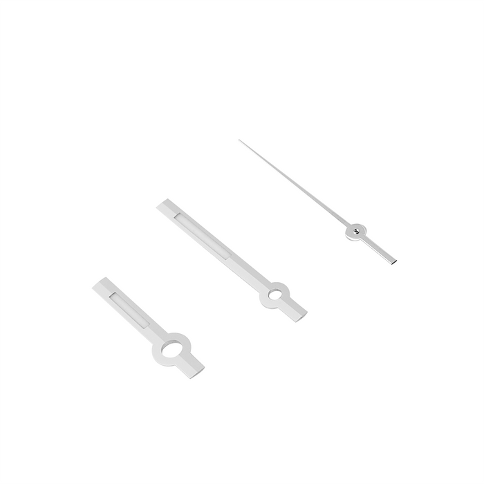 Miyota Watch Hands: Baton Steel