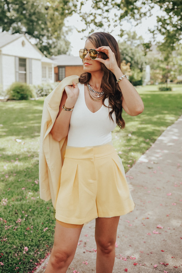 Monte Carlo Set- Shorts Only (YELLOW)