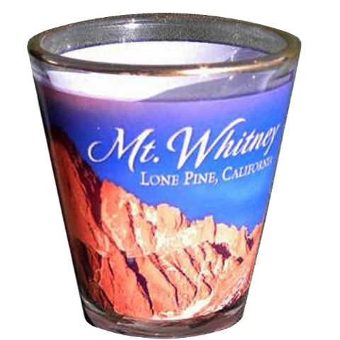 Mt. Whitney Shot Glass