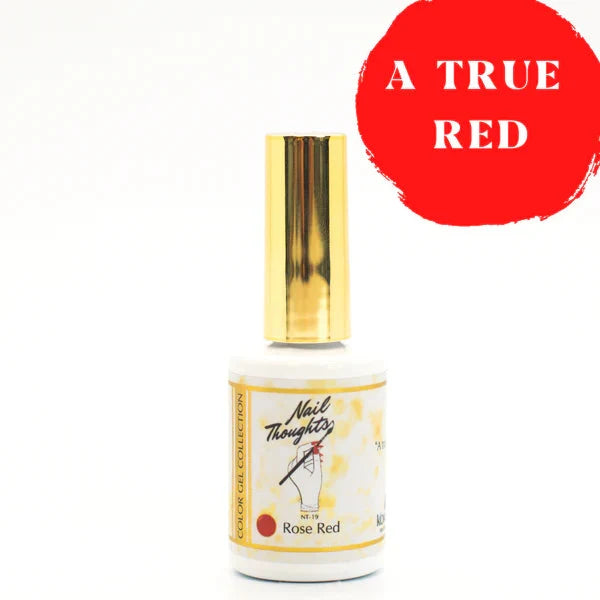 Nail Thoughts Color Gel | NT-19 Rose Red