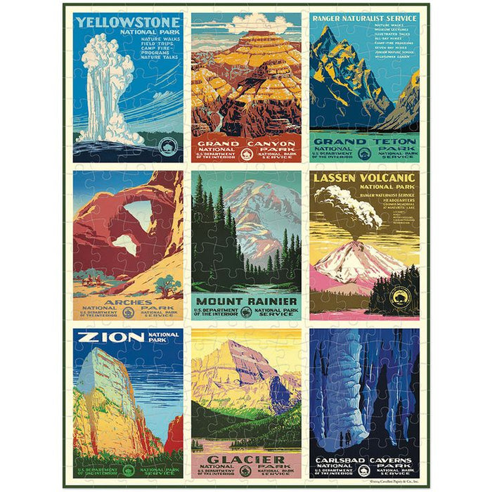 National Parks 240pc Mini Puzzle